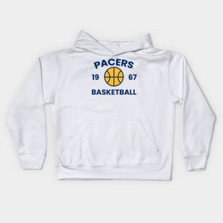 basketball pacers 1967 Kids Hoodie